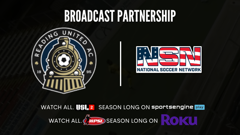 FOR IMMEDIATE RELEASE:National Soccer Network Expands Coverage of Reading United A.C. for 2026 Season